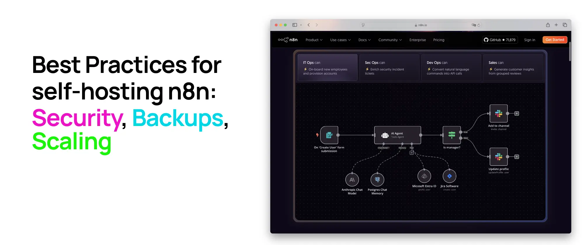 Best Practices for Running n8n on Your Own Server (Security, Backups, and Scaling)
